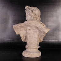 Julius Caesar Stone Bust Life Size Statue