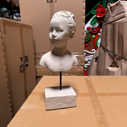 Diane Lady Bust on Base Statue