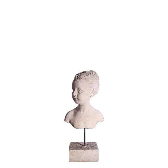 Diane Lady Bust on Base Statue LM Treasures - H