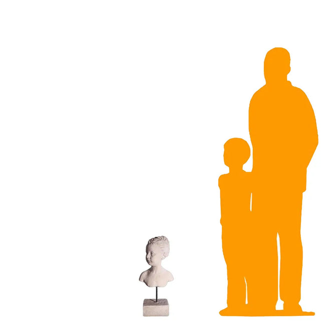 Diane Lady Bust on Base Statue LM Treasures - H