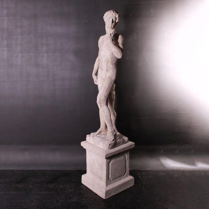 David on Base Life Size Statue