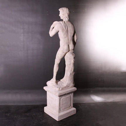 David on Base Life Size Statue