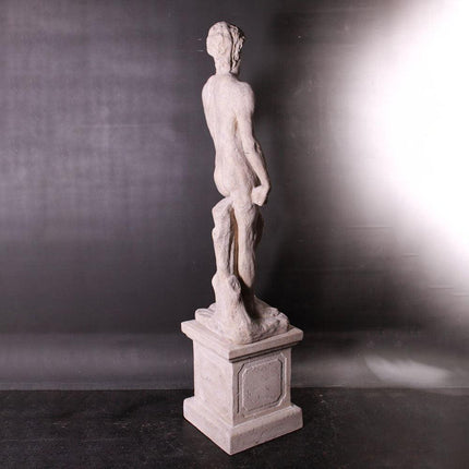 David on Base Life Size Statue