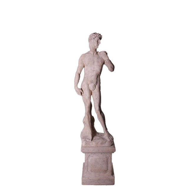 David on Base Life Size Statue