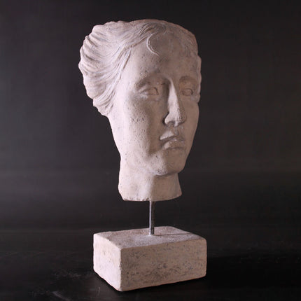 Aphrodite Head on Base Statue