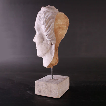 Aphrodite Head on Base Statue