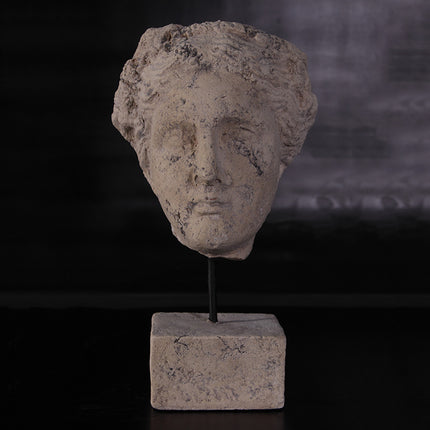 Vesuvius Maiden Head on Base Statue