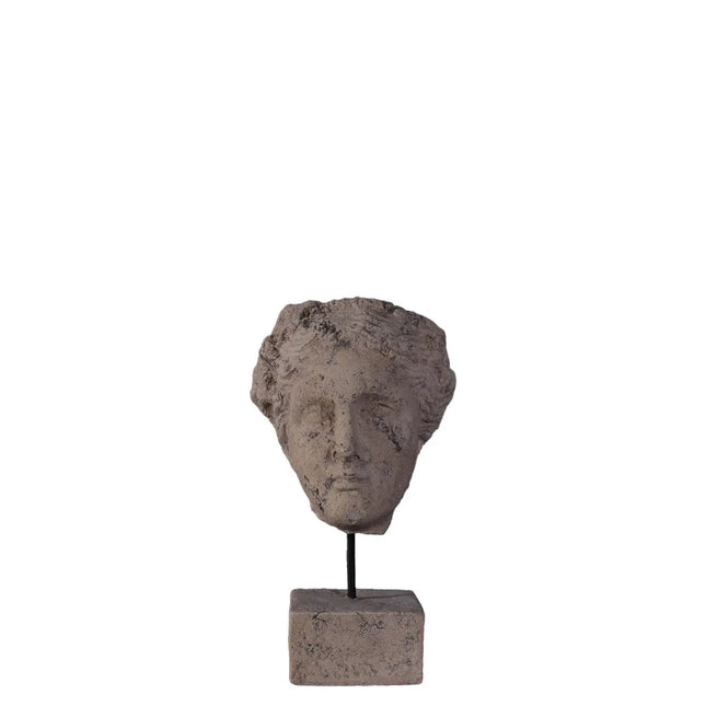 Vesuvius Maiden Head on Base Statue LM Treasures - H