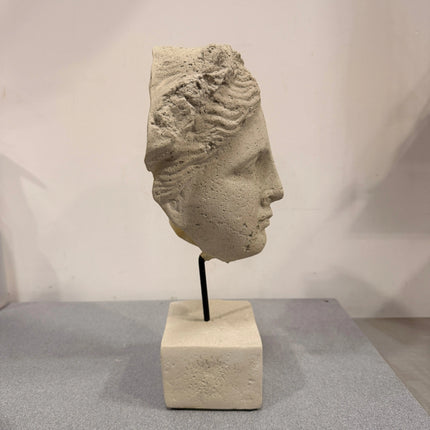 Vesuvius Maiden Head on Base Statue LM Treasures - H