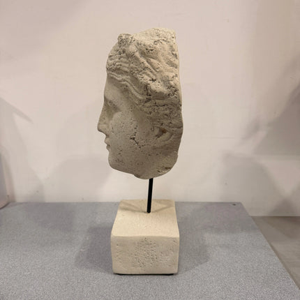 Vesuvius Maiden Head on Base Statue LM Treasures - H