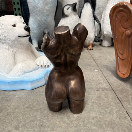 Female Torso Table Top Statue