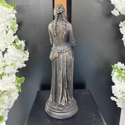 Small Medieval Lady Table Top Statue LM Treasures - H