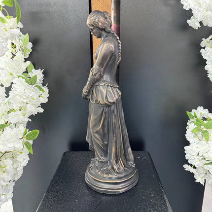 Small Medieval Lady Table Top Statue LM Treasures - H