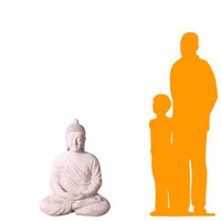 Divine Buddha Sitting Stone Statue