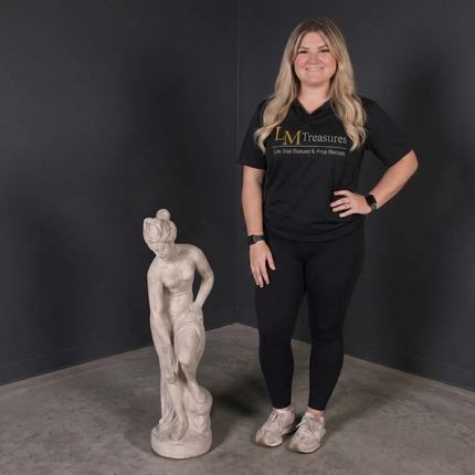 Roman Lady Bathing Statue LM Treasures - H