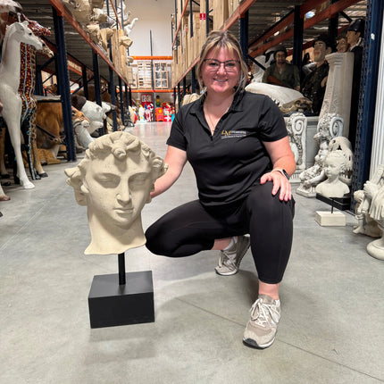 David Head Life Size Statue LM Treasures - H