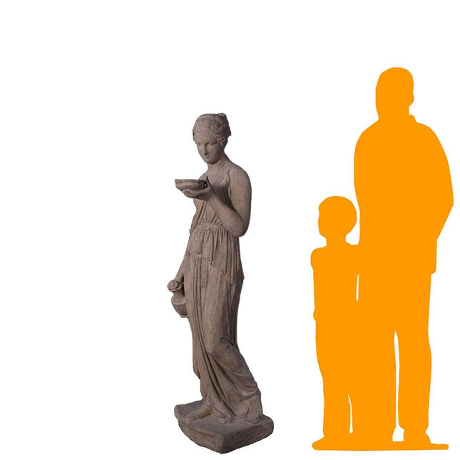 Stone Hebe Life Size Statue - LM Treasures 