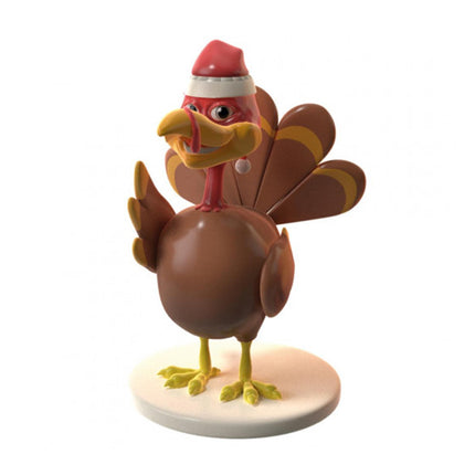 Comic Christmas Turkey Life Size Statue