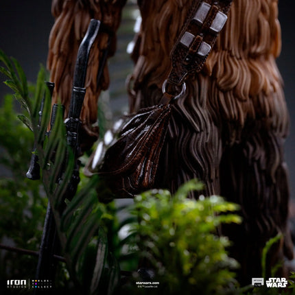 Star Wars Chewbacca and Tokkat Art Scale 1/10 Statue Iron Studios LM Treasures - IR
