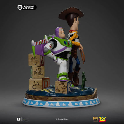 Toy Story Buzz and Woody Statue Art Scale 1/10 Iron Studios LM Treasures - IR