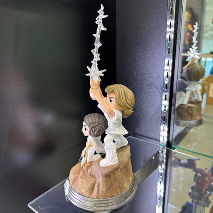Luke & Leia Statue Star Wars MiniCo Iron Studios LM Treasures - IR