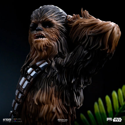 Star Wars Chewbacca and Tokkat Art Scale 1/10 Statue Iron Studios LM Treasures - IR