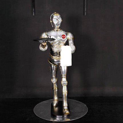 Android Robot Droid Butler Life Size Statue