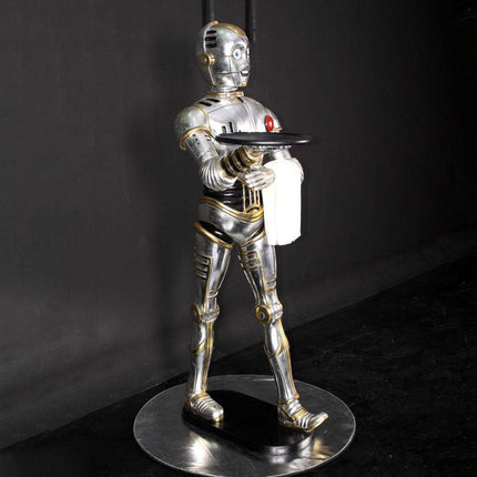 Android Robot Droid Butler Life Size Statue