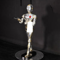 Android Robot Droid Butler Life Size Statue