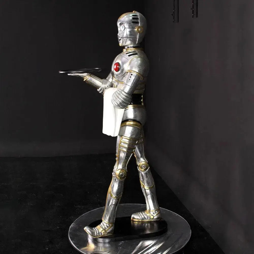Android Walking Robot with tray Like C3PO Butler Prop – LM Treasures