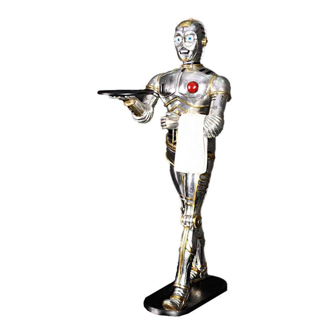 Android Robot Droid Butler Life Size Statue - LM Treasures 
