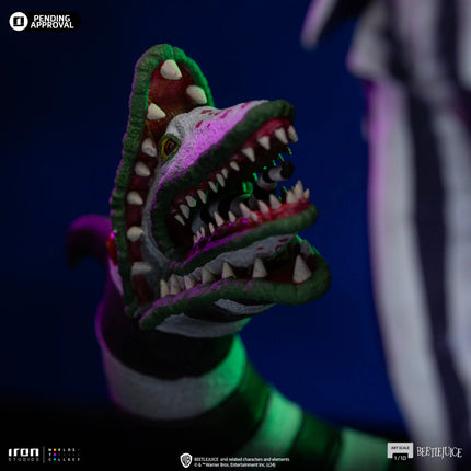 Beetlejuice from Beetlejuice Beetlejuice Statue Art Scale 1/10 Iron Studios LM Treasures - IR