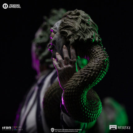 Beetlejuice from Beetlejuice Beetlejuice Statue Art Scale 1/10 Iron Studios LM Treasures - IR