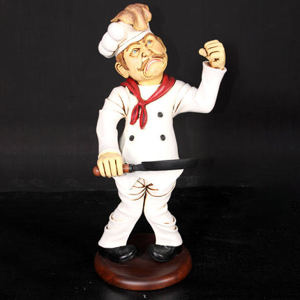 Pancake Chef Small Statue LM Treasures - H
