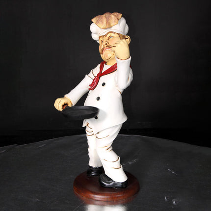 Pancake Chef Small Statue LM Treasures - H
