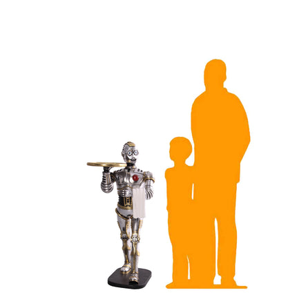 Android Robot Droid Butler Small Statue