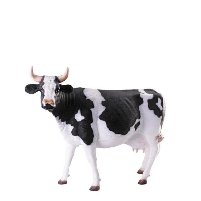 Large Holstein Cow Life Size Statue LM Treasures - H