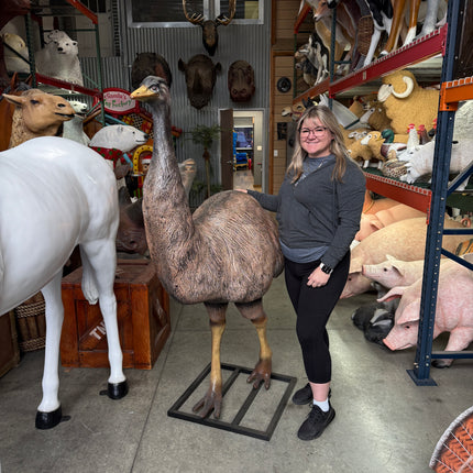 Emu Life Size Statue