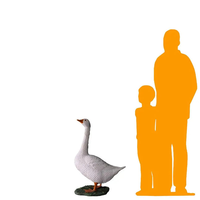 Goose Life Size Statue LM Treasures - H
