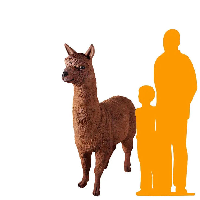 Alpaca Life Size Statue LM Treasures - H