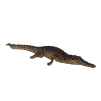 Resting Crocodile Life Size Statue - LM Treasures 