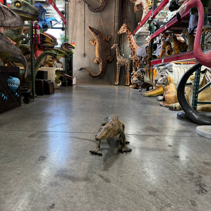 Walking Baby Crocodile Life Size Statue