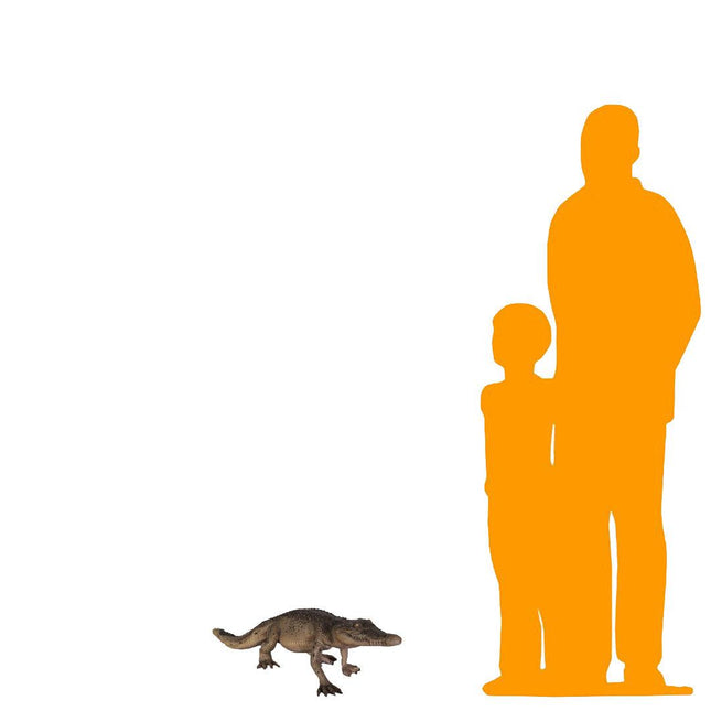 Walking Baby Crocodile Life Size Statue