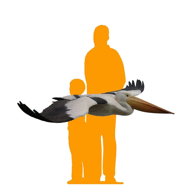 Pelican Flying Life Size Statue LM Treasures - H