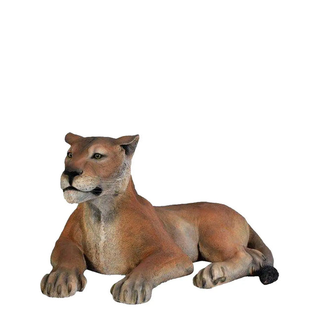 Laying Lioness Life Size Statue LM Treasures - H