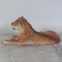 Resting Lion Cub Life Size Statue - LM Treasures 