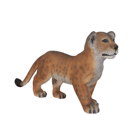 Standing Lion Cub Life Size Statue - LM Treasures 