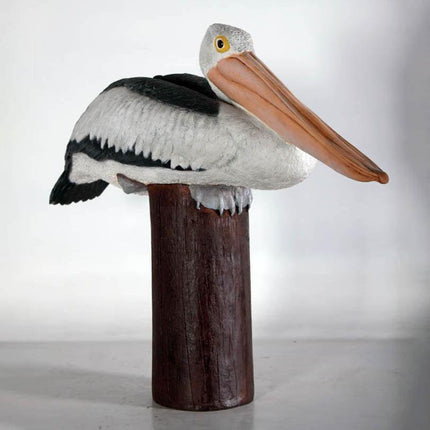 Pelican On Post Life Size Statue