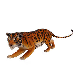 Crouching Bengal Tiger Life Size Statue - LM Treasures 