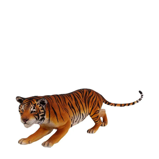 Crouching Bengal Tiger Life Size Statue LM Treasures - H